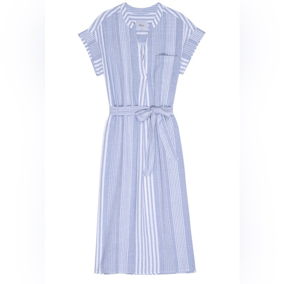 Rails Suri Dress- Color: Blue Dusk Stripe Size L - Picture 1 of 16